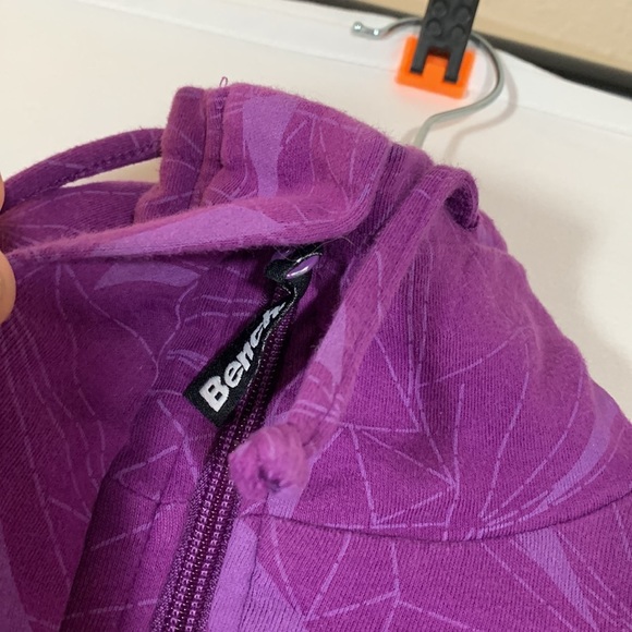 Bench Purple Zip-Up Hoodie - Picture 5 of 9